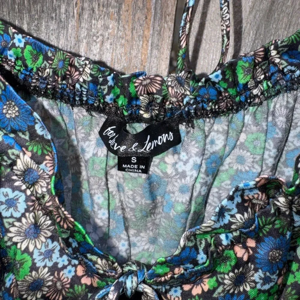 For Love & Lemons Alisa Top Size Small
